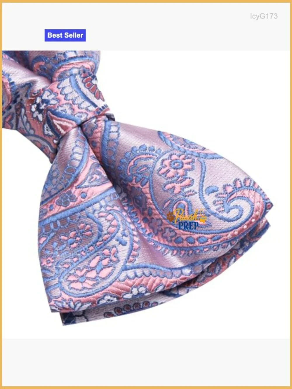 Pre-Tied Silk Bow Tie Set with Pocket Square Cufflinks Lapel Pin